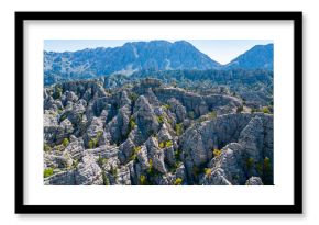 Mystical landscapes of wild mountains where those who go cannot return