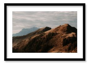 Alpine mountain scenery in the Austrian Alps, Pinzgau, Salzburg Land, Austria