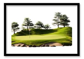 PNG Golf course nature landscape outdoors.