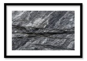 A close up of bedrock with a textured grey and white formation, creating a stunning landscape on the mountain slope