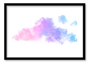 Png colorful cloud design element