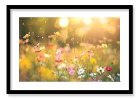 A photo of a field of flowers with the prompt What makes you feel alive and full of joy