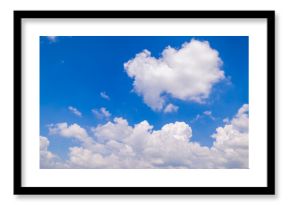 clear blue sky background,clouds with background, Blue sky background with tiny clouds. White fluffy clouds in the blue sky. 