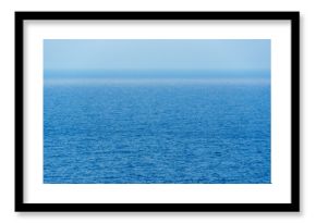 sea surface with small waves as background or texture, bright blue color