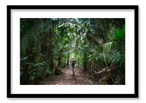 Hike in jungle