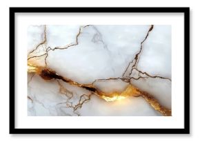 Elegant White Marble with Luxurious Gold Veins Perfect Texture for Premium Designs and Backdrops