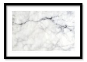 Elegant White Marble Surface with Delicate Veins and Sophisticated Pattern for Design Projects