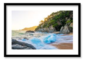 Cala Boadella Beach, Lloret de Mar, Costa Brava, Spain