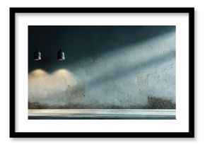 wall background dark floor room empty grunge texture interior old cement concrete light. stone wall background dark stage basement 3d building spotlight garage underground lamp shadow street space