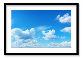 blue sky with white cloud background. white cloud with blue sky background