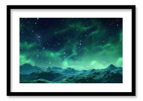 Green milkway in space background backgrounds outdoors nature.