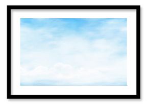 Serene blue sky  png overlay effect, transparent background