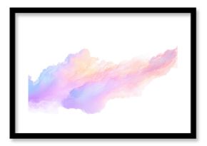 PNG Pastel cloud sky outdoors.