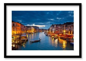 Canal Grande w nocy, Wenecja