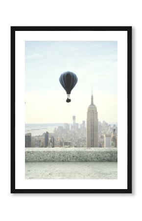 air balloon on sky