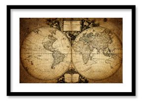 map of world 1752