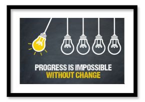 Postęp jest niemożliwy bez zmian