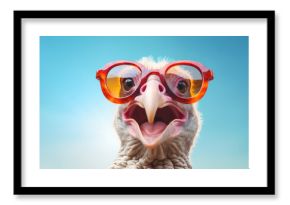 Gobble with Glee: Amusing Turkey Portrait