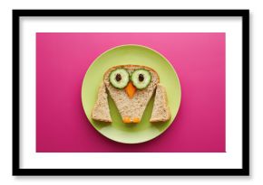 Food for kids - funny owl