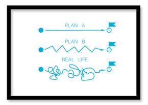 plan smooth route vs real life