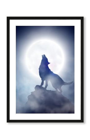 Howling wolf