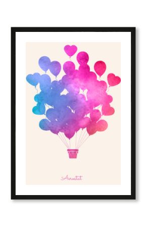Watercolor_vintage_hot_air_balloon_Celebration_festive_backgroun