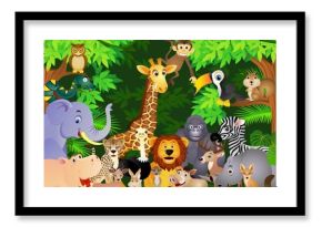 animal cartoon