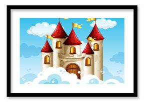 A Fairy Tale Castle on Sky