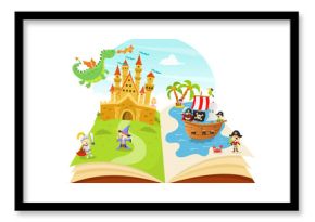 Fairy Tales Book Illustration