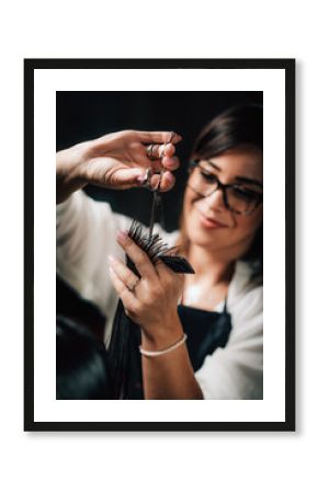 Hair Salon, Beautiful Young Woman