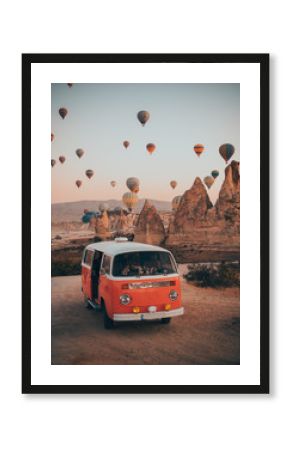 cappadocia and a van
