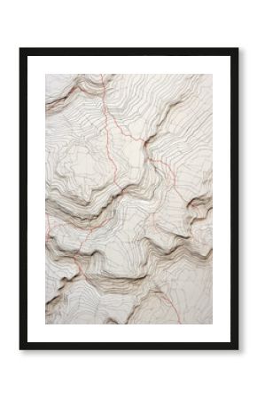 topo map background