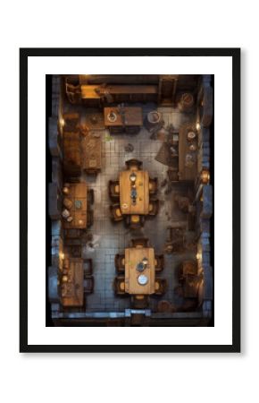 DnD Map Tavern of the Singing Sword