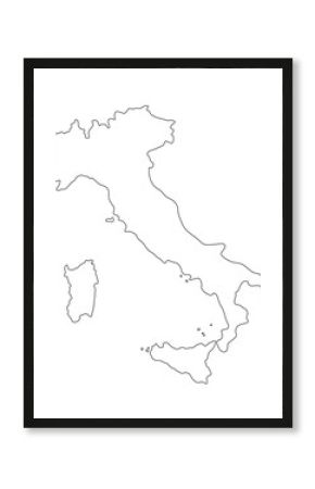 Map of Italy 