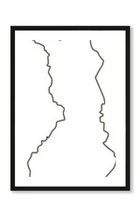 Map of Finland. Outline map vector illustration
