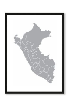 Peru provinces map