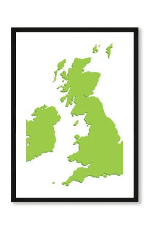 United Kingdom Accurate Map