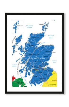Scotland map