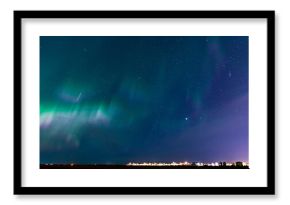 Aurora Borealis boom over residences