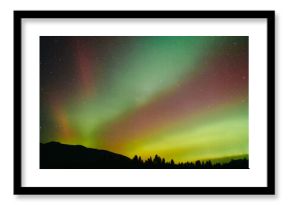 Aurora borealis in Idaho