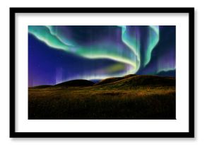 aurora on field