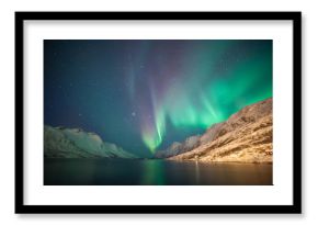 Northern lights, Ersfjordbotn, Tromso, Norway