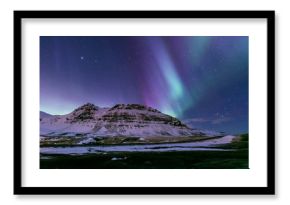 Aurora borealis Iceland