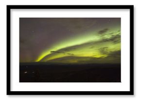 double northern lights arc