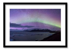 Aurora borealis Panorama