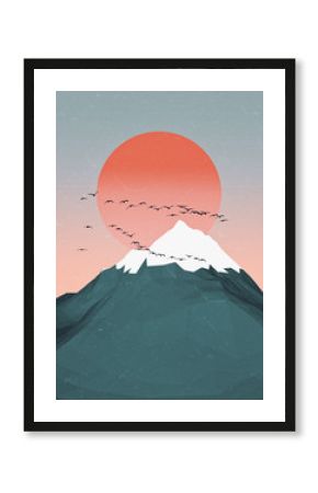 Minimal Mountains Artwork