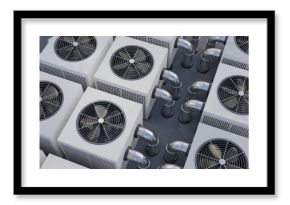 HVAC units (heating, ventilation and air conditioning).