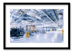 robots in a car plant