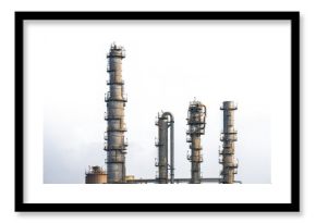 The distribution unit in refinery plant