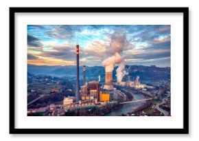 Soto de ribera combined cycle thermal power plant in Asturias.